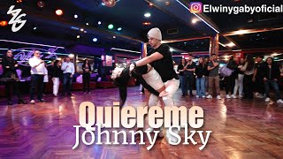 ⚡️Elwin y Gaby⚡️QUIEREME Johnny Sky | Bachata Social Dance 2024