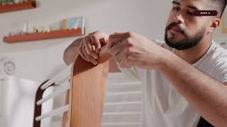 Nestig Cloud Mini Crib, Full Crib, and Toddler Bed Assembly