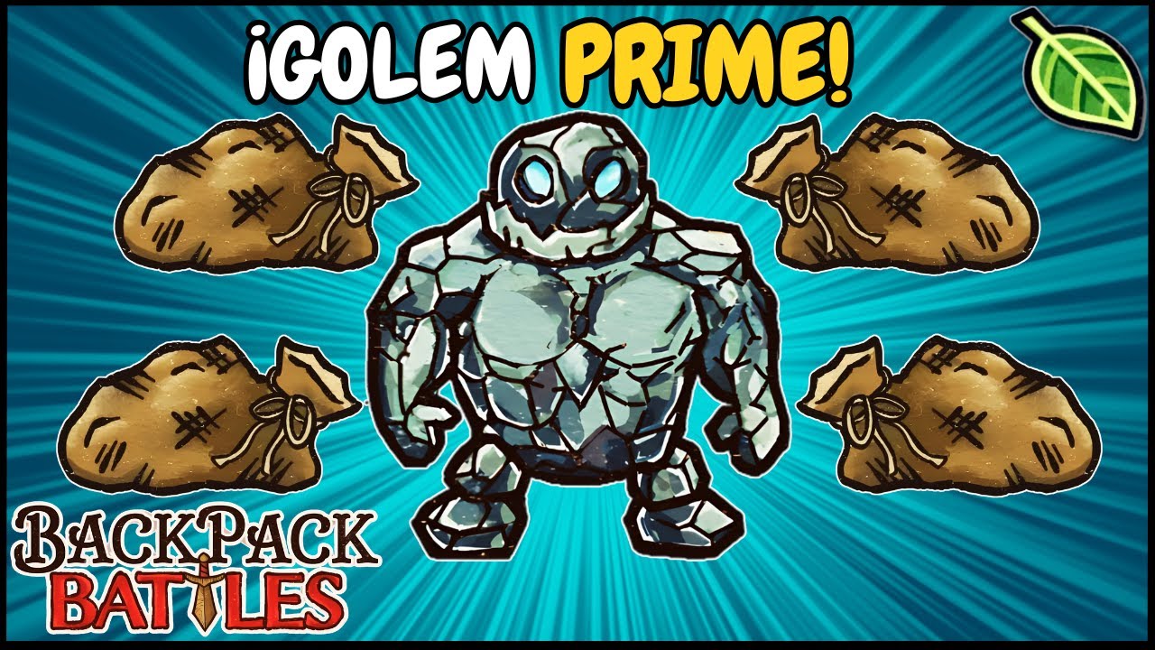 🪨Llevando al GOLEM a su PRIME con esta build de RANGER | Backpack Battles