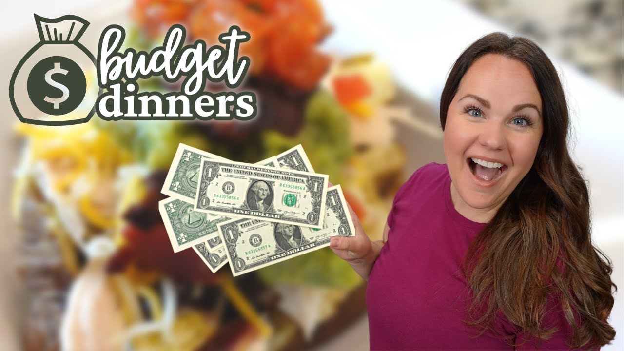 THE BEST DINNERS ON A BUDGET | CHEAP DINNER IDEAS | FEEDING THE BYRDS