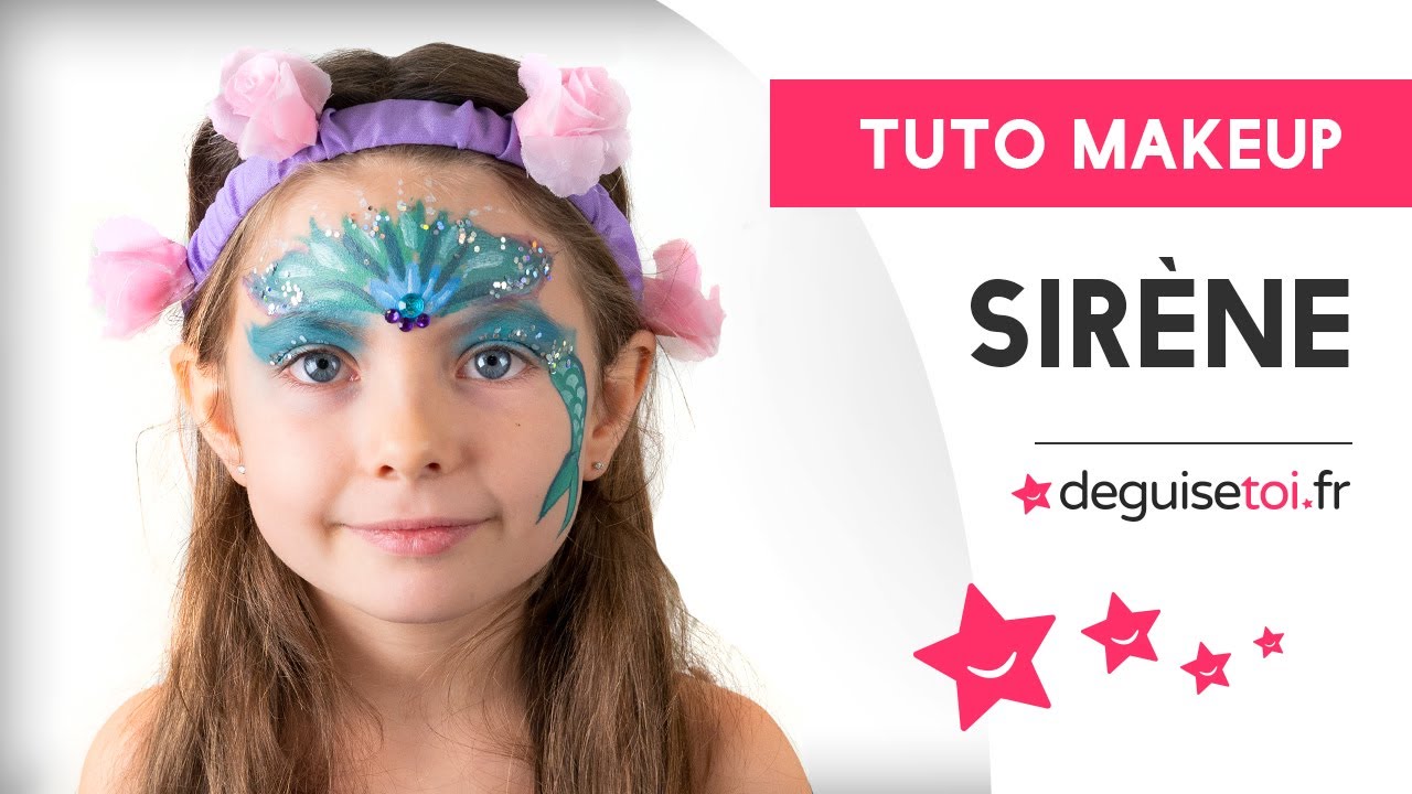 Tuto maquillage Sirène