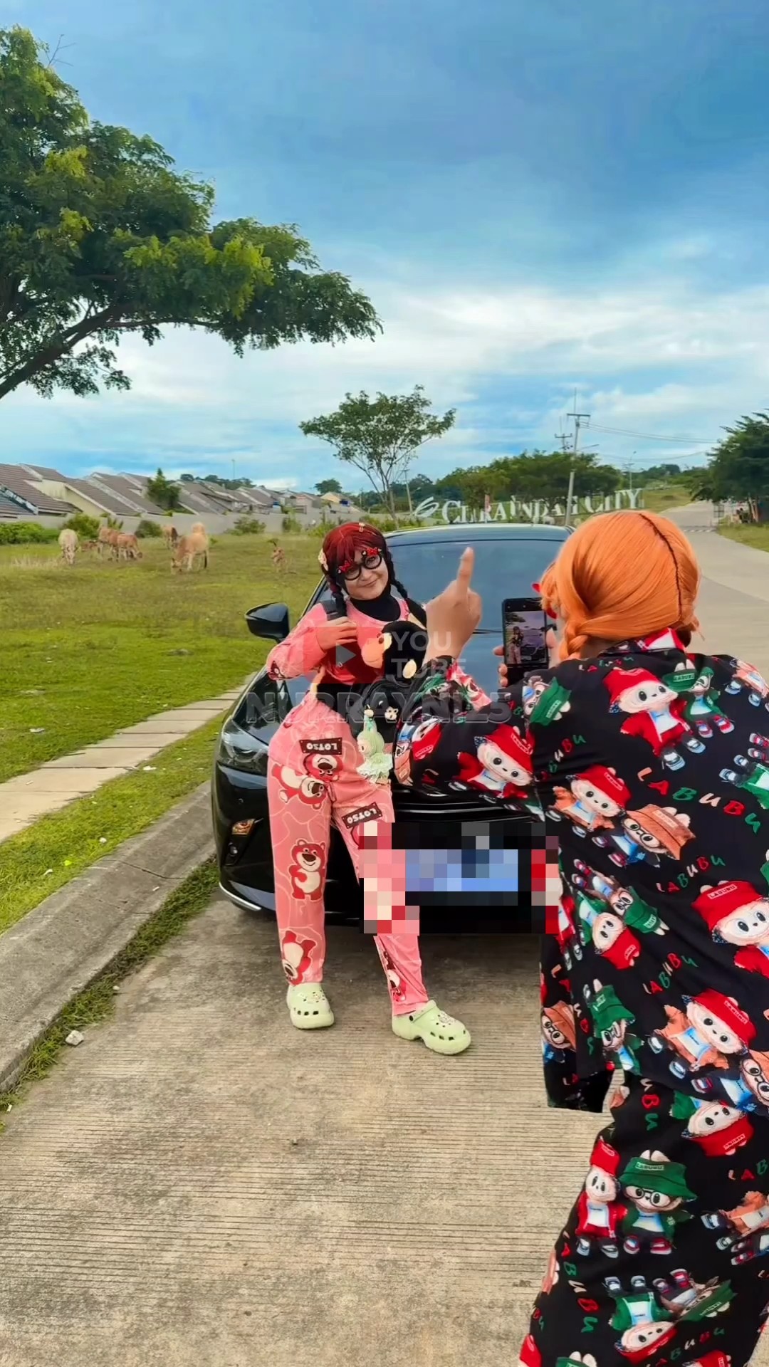 KLAKSON MOBIL BIKIN KAGET | NURRAYNI25
