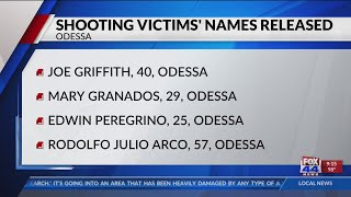 Shooting victims names released