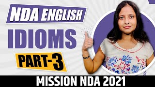 NDA ENGLISH | Part - 3 IDIOMS and PHRASES | NDA 1 2021 | how to score 180+ in nda english | MJs | screenshot 4