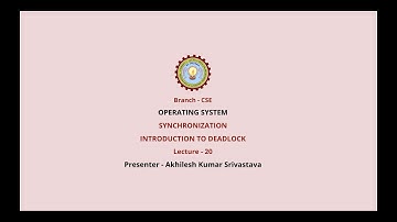 Operating Systems | Introduction to Deadlock| AKTU Digital Education