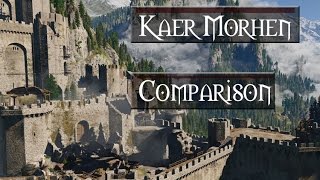 Kaer Morhen, Through the Ages (Witcher 1 & Witcher 3: Wild Hunt)