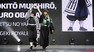 Tokitō Muichirō, Iguro Obanai - Kimetsu no Yaiba: Keppū Kengeki Royale (TBA) (Парное cosplay дефиле)