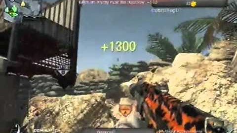 Call of Duty Black Ops: 6 man grenade on Firing Range