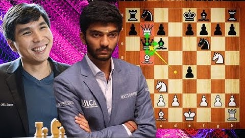 How wonderful Chess Game: 96 | Wesley So vs Gukesh D #chesscom #chess #games 