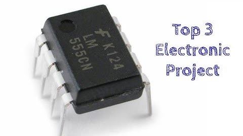 Top 3 Electronic Projects Using NE555 Ic _