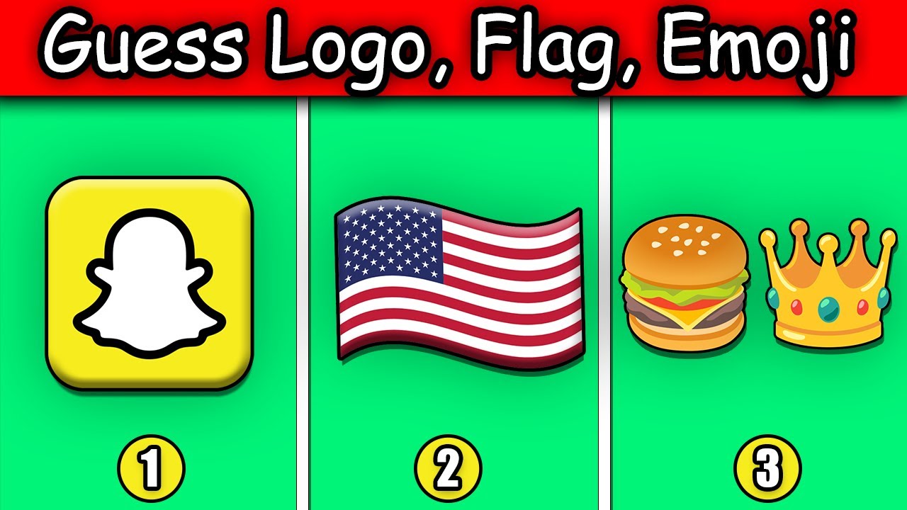 Guess The Logo & Flag & Emoji at The Same Time! - Triple Quiz #1 ...