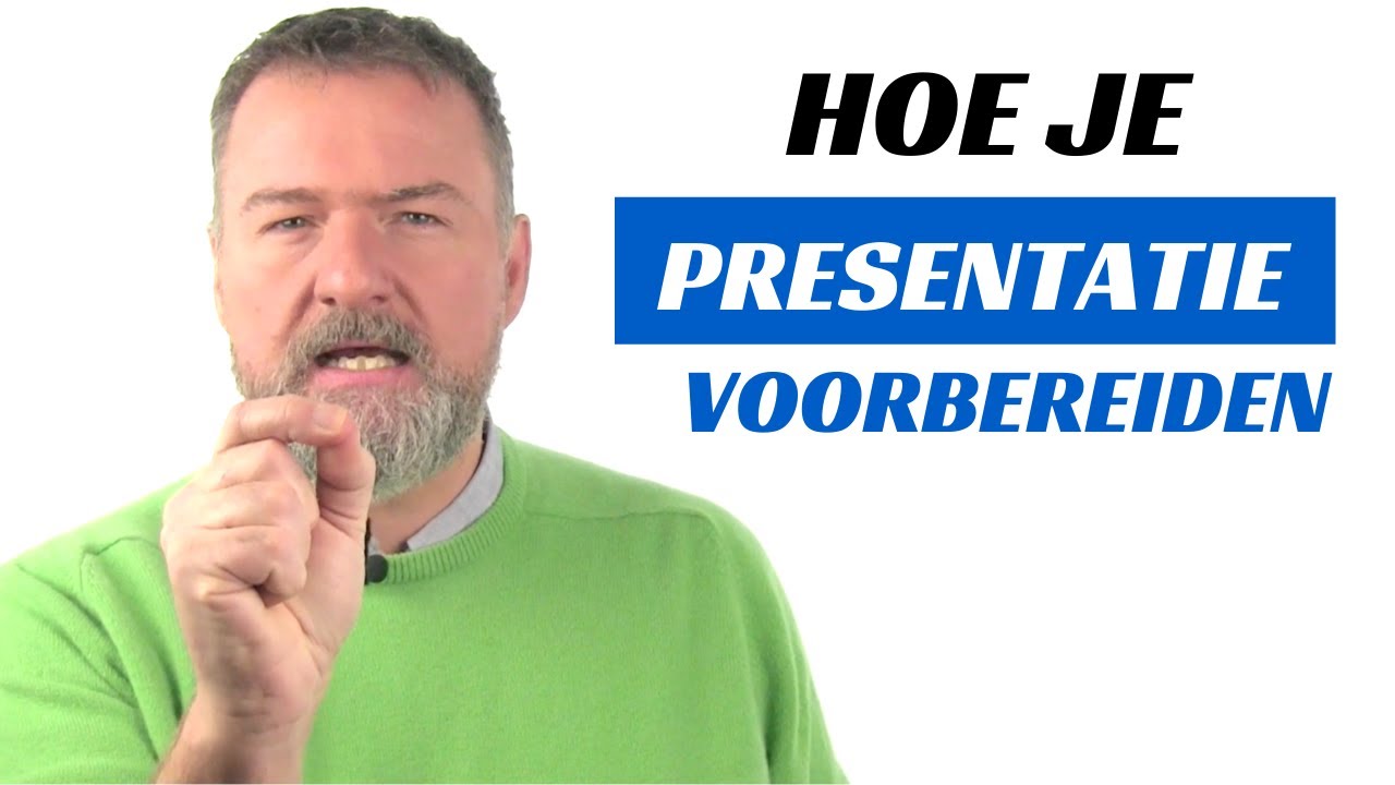 Hoe een presentatie voorbereiden?