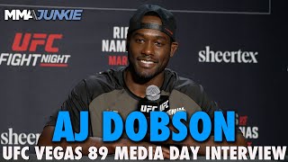AJ Dobson Excited For Edmen Shahbazyan Fight Because 'He's in The Video Game' | UFC on ESPN 53