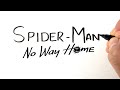 Drawing SPIDER-MAN from the word "SPIDER-MAN!"  VERY EASY! *SPOILERS*