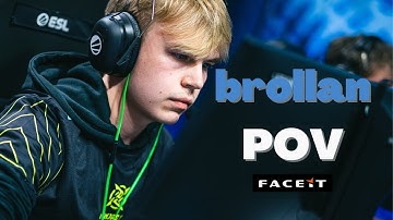 brollan NO MERCY to 3000+elo players on FACEIT