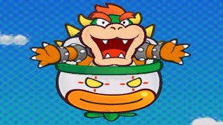Bowser's Koopa Clown Car Gets Out Of Fuel Over The Ocean