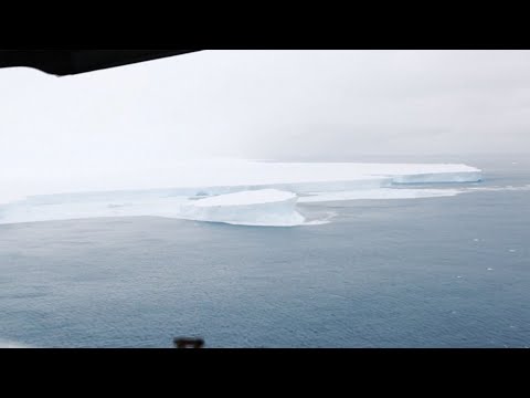 World's biggest iceberg spotted floating on the ocean