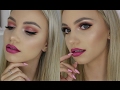 CHIT CHAT VALENTINES DAY MAKEUP // ft. Anastasia Beverley Hills Lip Palette