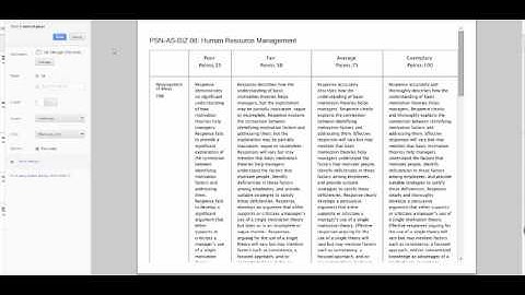 Printing Rubrics in Your MyLab Course