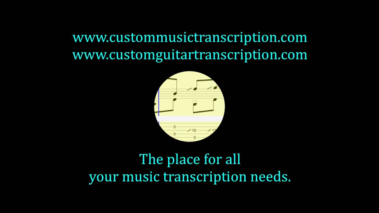 Jimmy Galloway Slide Guitar |  Custom Guitar Transcription | Custom Music Transcription