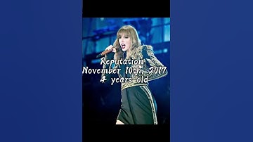 How old I was when each Taylor Swift album came out #shorts #taylorswift #fyp