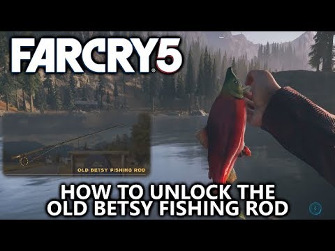 Far Cry 5 How To Unlock Old Betsy Fishing Rod Best Rod Master Angler Achievement Trophy Youtube