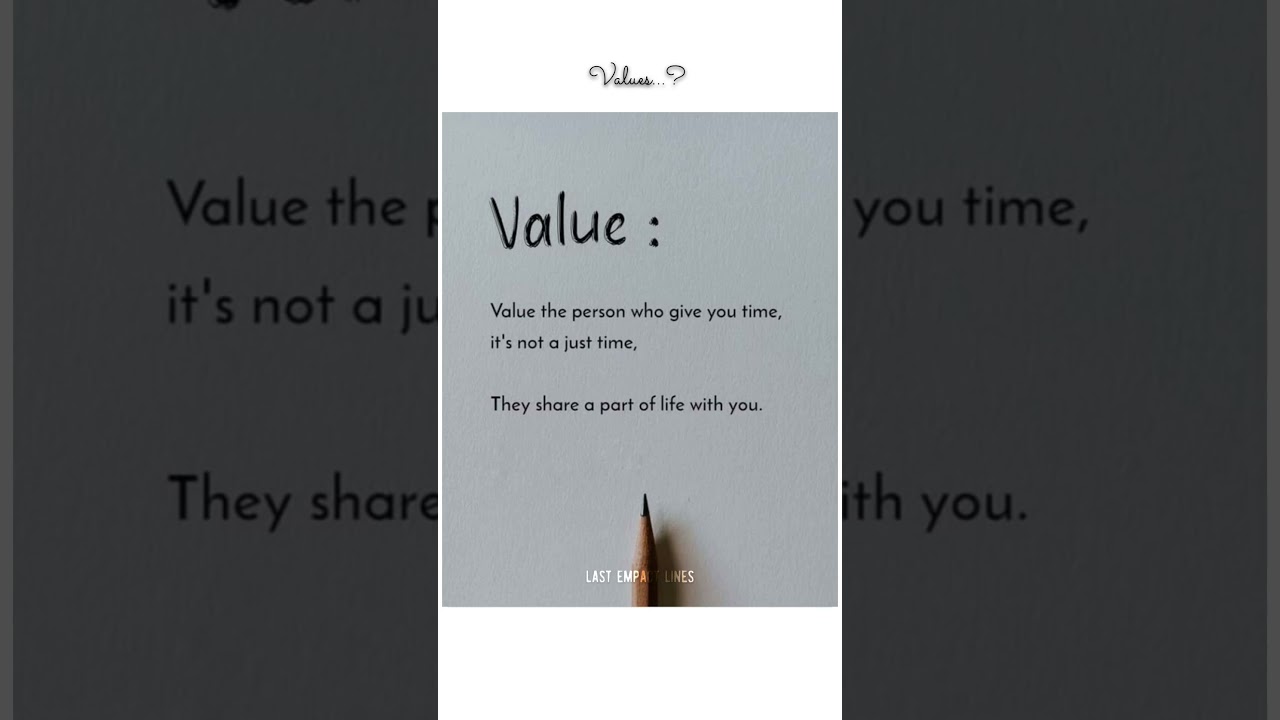 Watch value the persone #love #youtubeshorts #lifelessons #heartbreak #inspiration on YouTube Watch value the persone #love #youtubeshorts #lifelessons #heartbreak #inspiration on YouTube