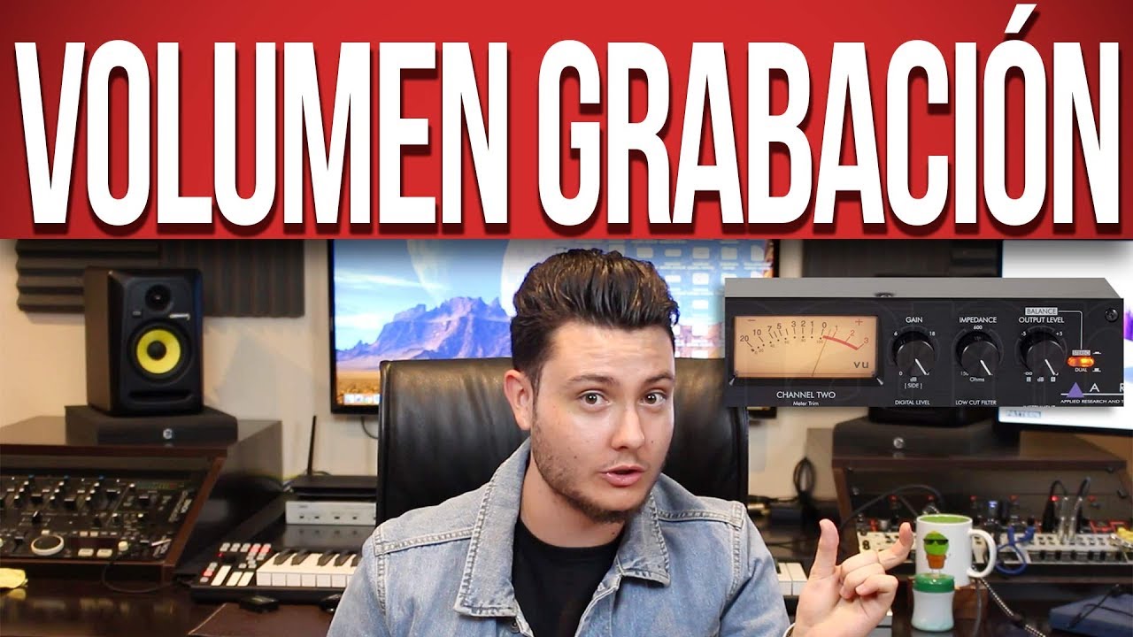 🎚 ¿A qué volumen grabar audio?