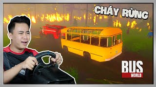 Bus World #7 - Chở Lực Lượng Quân Đội Đến Hổ Trợ Vụ Cháy Rừng Nghiêm Trọng screenshot 5