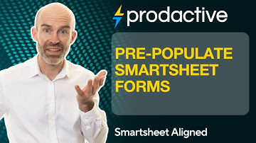Smartsheet demo to pre-populate forms with reference data