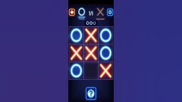 Tic Tac Toe Glow level 2 || game play part 1 || game play in mobile @Shafayatgz