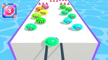 Marble Run 3D-Color Ball Race 🧶🏃🏼Walkthrough Levels Android, iOS Update Free Game Max Level NZYNG