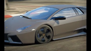 NFS Shift 2 - Lamborghini Reventon time attack challenge in Miami