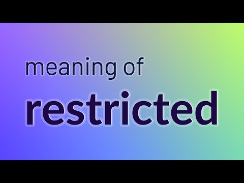 Restricted - 40