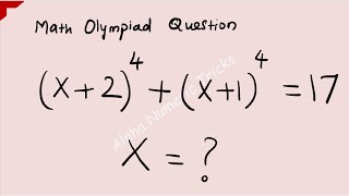 Solve nice algebra problem|math olympiad problem|AlphaNumericTricks