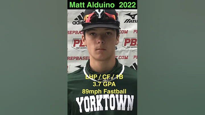 MATTHEW ALDUINO (Baseball-PITCH) 2022 LHP/OF/1B, S...