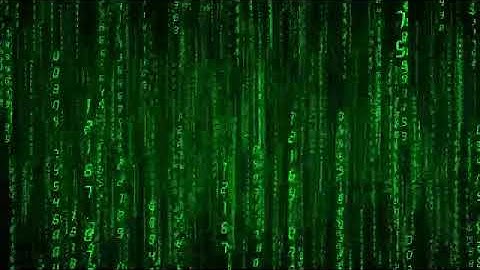 4K Techno Matrix numbers - Free Video Background - N C F - FREE DOWNLOAD