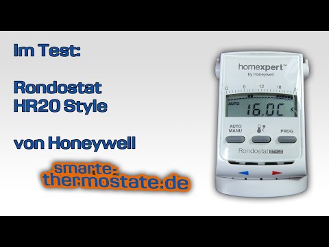 Smart Home Test: Heizkörperthermostat Rondostat HR20 Style Homexepert Honeywell Thermostat