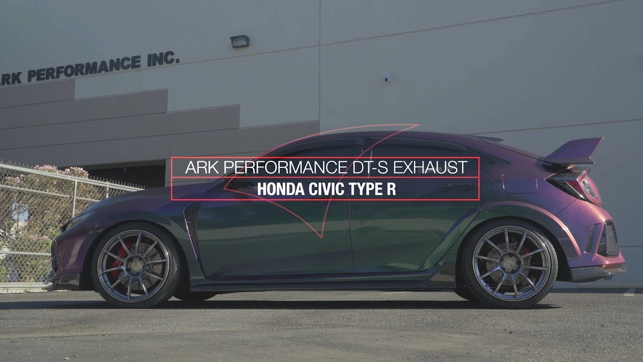 Ark Performance Dt S Exhaust For The Honda Civic Type R Youtube