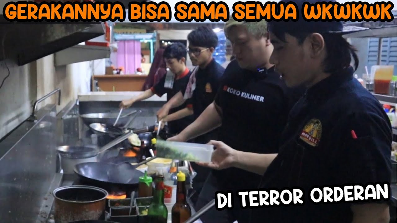 SANTAI TAPI ORDERAN GAK PUTUS PUTUS || KONDISI KEDAI DI SABTU MALAM....
