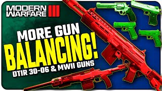 DTIR 30-06 & SAB-50 Nerfs, MWII Shotgun & Pistol Buffs! | (MWIII October 1st Patch)