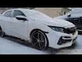 DRIVING IN THE SNOW PART 2 | 2021 Honda Civic Sport Hatch