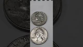 OLD COIN 1993,1996 QUARTER DOLLAR IN GOD WE TRUST LIBERTY UNITED STATES OF AMERICA....