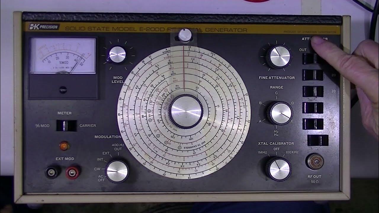 B&KE200D Signal Generator YouTube