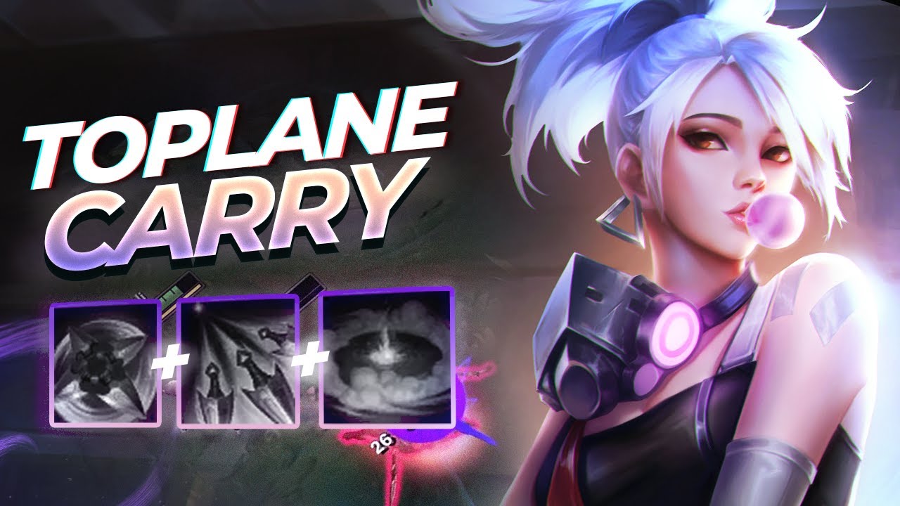 Je te montre comment 1VS9 en Toplane ! (Akali - Master MMR) - YouTube