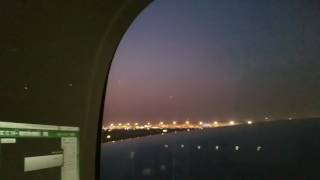 Emirates EK 202 landing in Dubai