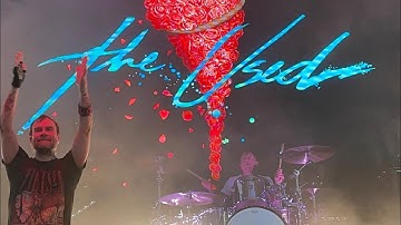 The Used in San Diego, 7/17/22