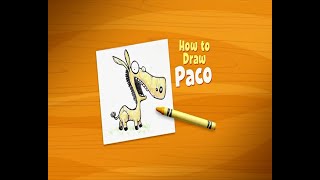 VeggieTales: Lessons From The Sock Drawer - Bonus Feature How to Draw Paco The Storytelling Mule