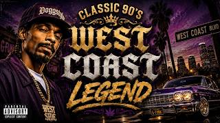 West Coast Legends G-funk vibe mix | Chill & Confident Rap Style