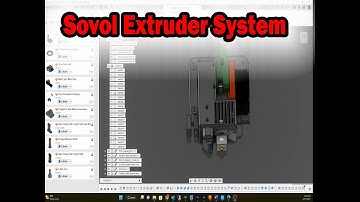 Sovol Extruder System, Bondtech BMG extruder E3D V6, Capacitive Sensor SRV01